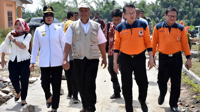 Rumah Hunian Korban Erupsi Sinabung