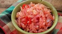 Resep salad jeruk bali. (dok. Cookpad @jarijemarilili)
