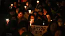 Ribuan warga Korea Selatan turun ke jalan untuk memprotes dan menyerukan pemakzulan serta penangkapan Yoon Suk Yeol. (Philip FONG/AFP)