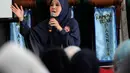 Selain aktif di berbagai kegiatan sosial, mantan istri Wisnu Tjandra ini membuat sebuah gerakan sosial yang ia berinama Amazing Muslimah, Tanggerang, (15/7/14), (Liputan6.com/ Faisal R Syam)