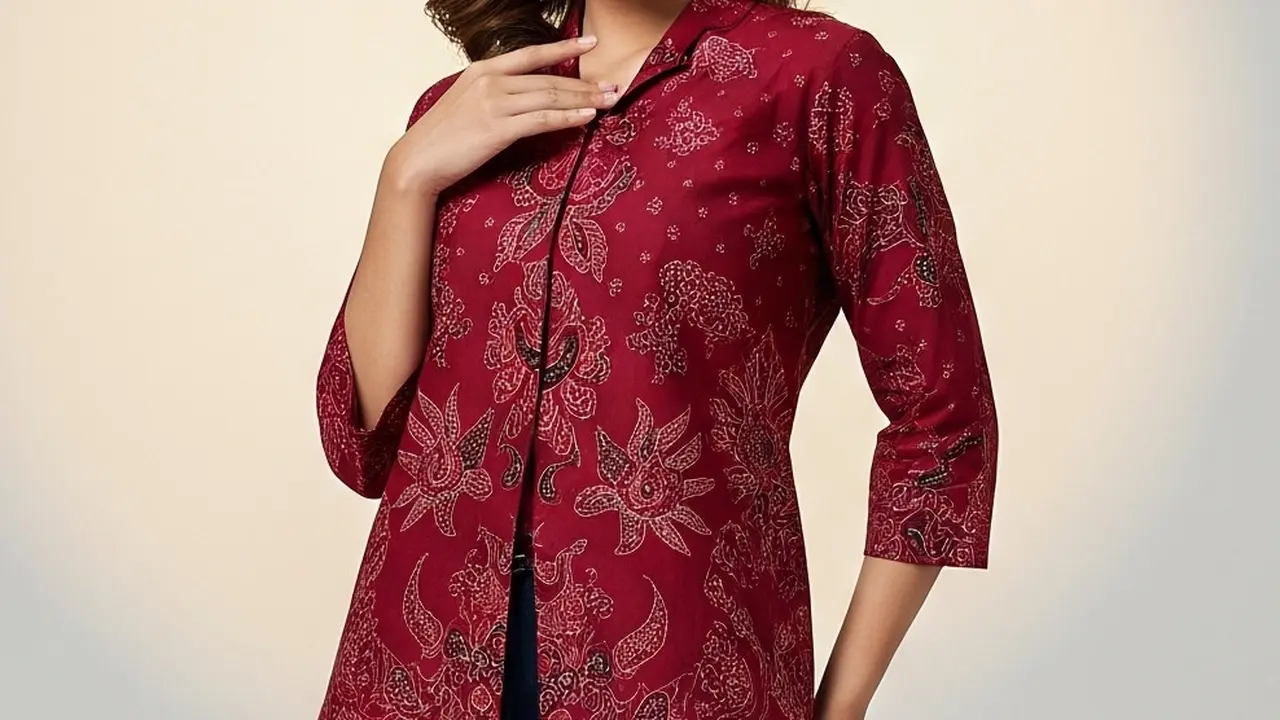 Kulit Sawo Matang Cocok Pakai Batik Warna Apa/Ilustrasi oleh AI