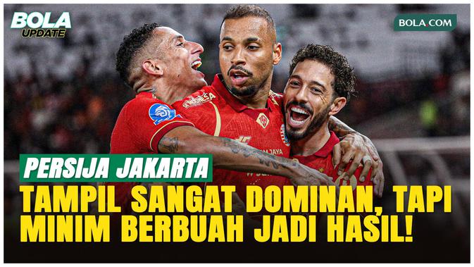 Persija Tampil Dominan tapi Belum Tajam, Ini Evaluasi Mauricio Souza