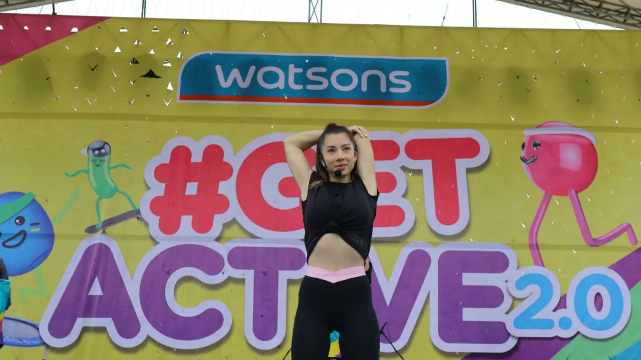 #GetActive Bareng Jennifer Bachdim