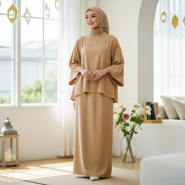 9 Two-Piece Set Baju Lebaran 2026, Paduan Gaya Minimalis di Hari Raya