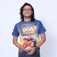 Media visit pemain film DOA - Doyok Otoy Ali Oncom Cari Jodoh (Adrian Putra/bintang.com)