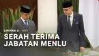 Serah terima jabatan Menteri Luar Negeri berlangsung di kantor Kementerian Luar Negeri Senin pagi. Arrmanatha Nasir resmi menggantikan Sugiono.