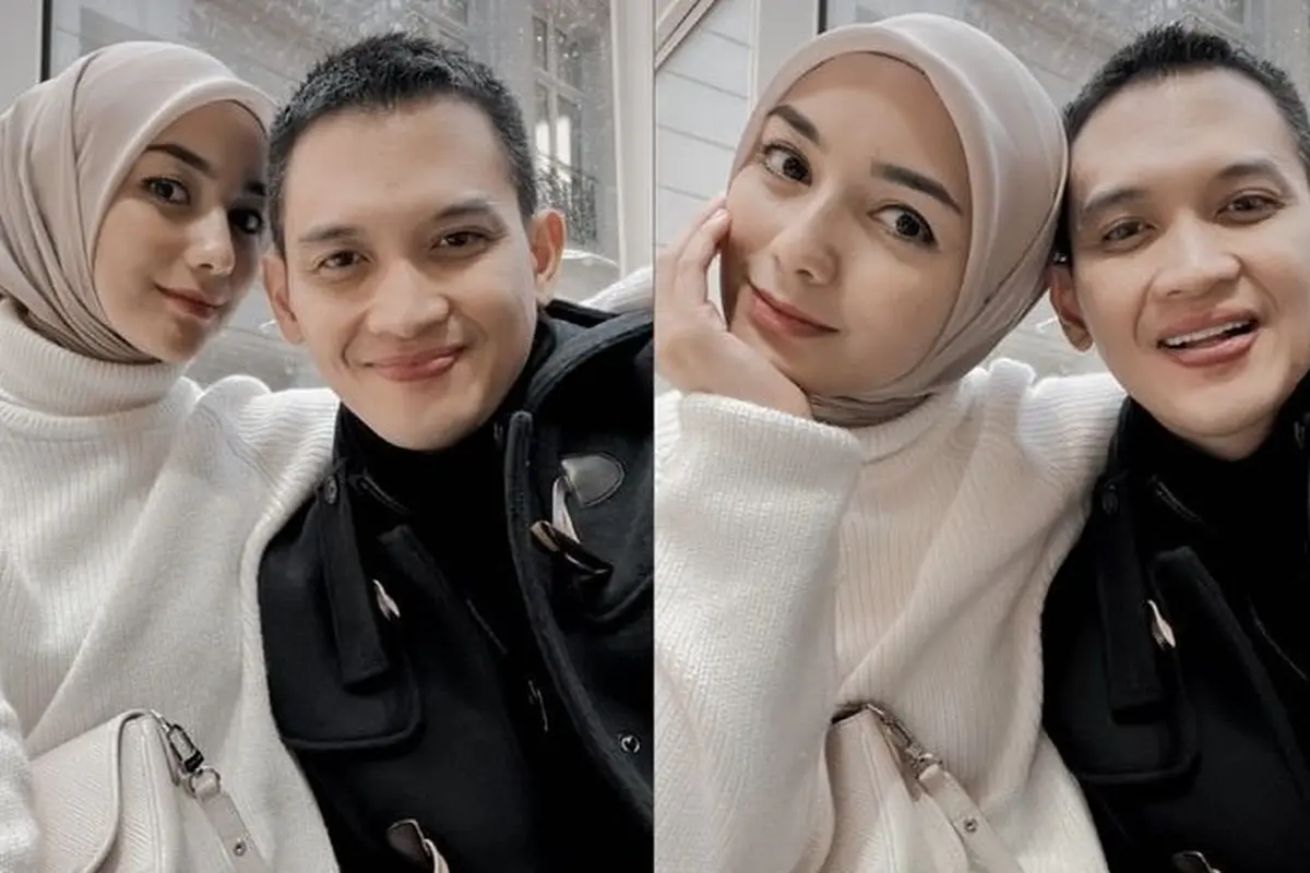 Gaya Serasi Citra Kirana dan Rezky Aditya saat Berada di Paris