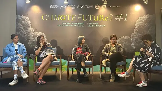 Konferensi Climate Futures #1: Cultures, Climate Crisis, and Disappearing Ecologies.