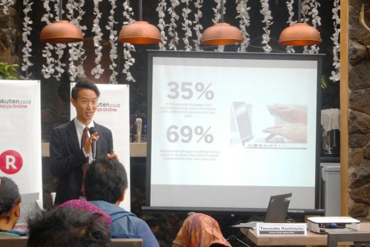 Yasunobu Hashimoto, Director PT Rakuten Belanja Online