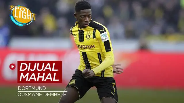 Berita video spotlight kali ini membahas tentang empat pemain yang dijual Dortmund dengan harga tinggi salah satunya ialah