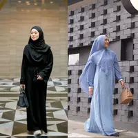 Inspirasi busana lebaran dari selebriti. [@tasyiiathasyia, @lestykejora, dan @citraciki]