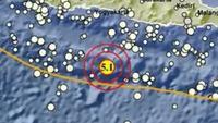 Gempa Magnitudo 5,1 Guncang Bantul, Berpusat di Laut