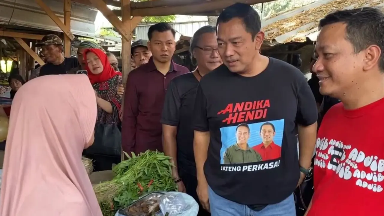 Patahkan Isu Pemilih Terbelah di Pilgub Jateng, Hendi Blusukan bareng Aaf di Pekalongan