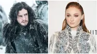 Kit Harington-Sophie Turner. (HBO Dimitrios Kambouris / GETTY IMAGES NORTH AMERICA / AFP)