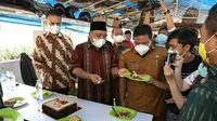 Wagub Sumut menyambangi Warkop Jurnalis Medan dalam peringatan Hari Pers Nasional 2021