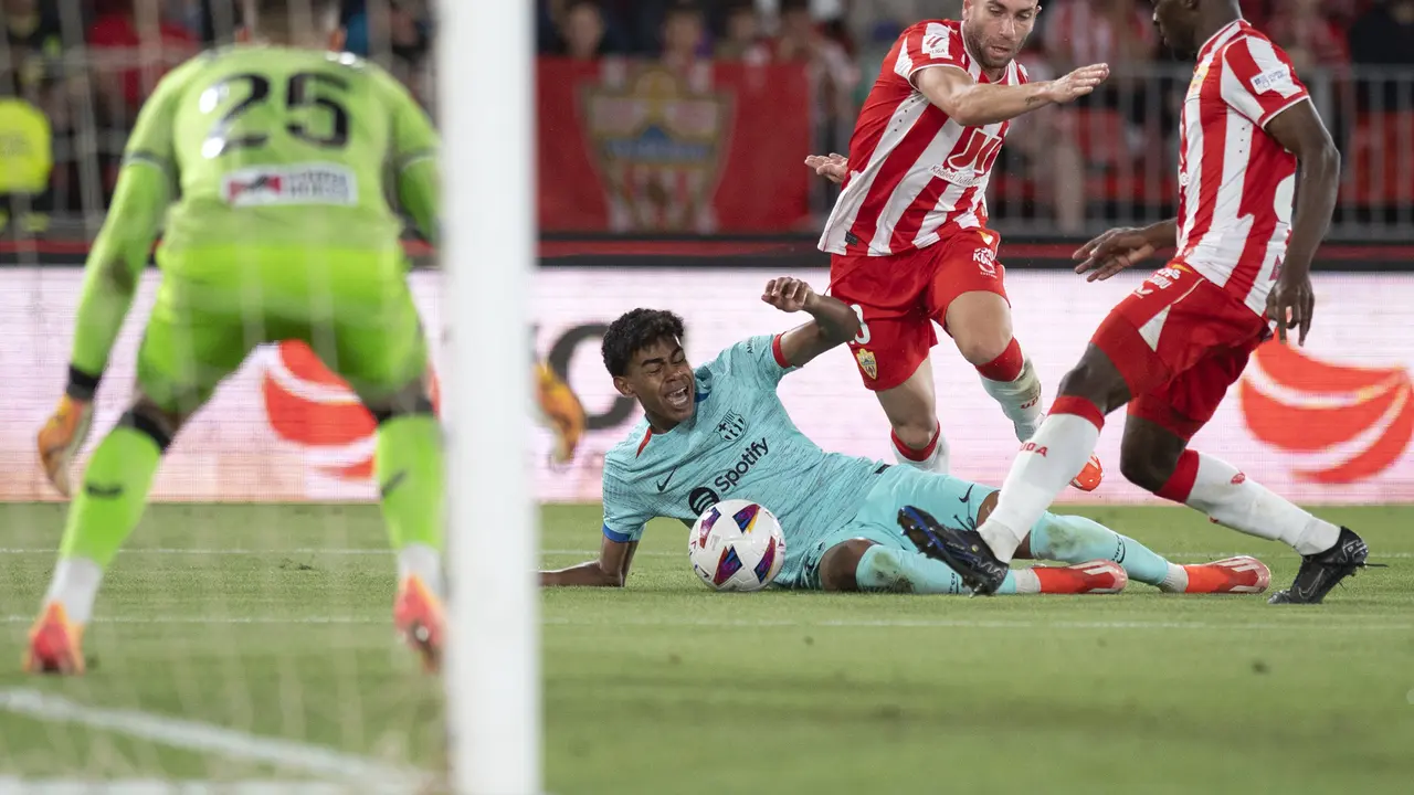 Almeria Vs Barcelona