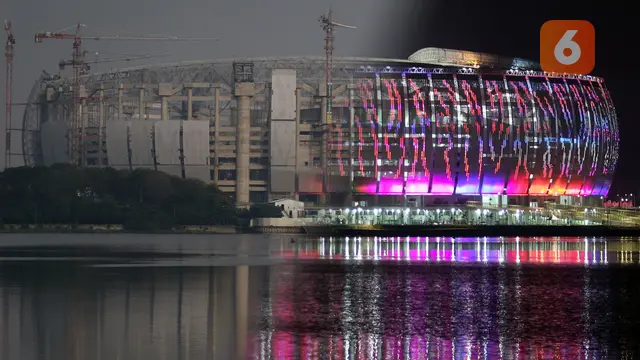 Foto: Jakarta International Stadium (JIS) dalam Bingkai Masa, Resmi Dijajal Sang Tuan Rumah Persija Dihadapan Ribuan The Jakmania