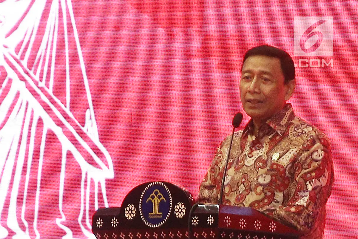Menko Polhukam Wiranto Kukuhkan PP ISHI 2018-2023