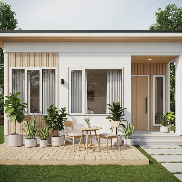 Model Rumah 1 Lantai Estetik Ala Kafe untuk Generasi Milenial