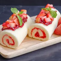 Ilustrasi bolu merah putih./Copyright shutterstock.com