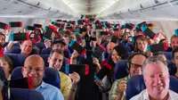 Semua Penumpang di Pesawat Ini Diberi Nintendo Switch Gratis