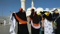 Jemaah calon haji Indonesia gelombang kedua diminta jaga kesehatan. (dream.co.id)