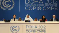 COP ke-18 yang berlangsung pada tahun 2012 di Doha, Qatar. (Sumber: Creative Commons/UNclimatechange)