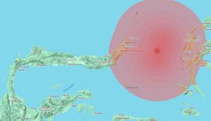 Gempa Sulut dan Malut, Kamis (2-4-2026). (Dok. KONI)