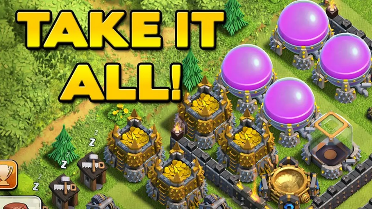 Tips Dapatkan Hasil Raid Secara Maksimal di Clash of Clans