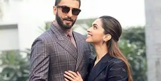 Ranveer Singh dan Deepika Padukone merupakan salah satu pasangan Bollywood yang romantis. Kabarnya keduanya sedang mempersiapkan pernikahan yang akan digelar dalam waktu dekat. (Foto: indianexpress.com)