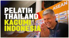 Berita video Pelatih Thailand U-19, Emerson Pereira, berbicara soal pengalaman pertamanya datang ke Indonesia dan fasilitas sepak bola di Piala AFF U-19 2024.