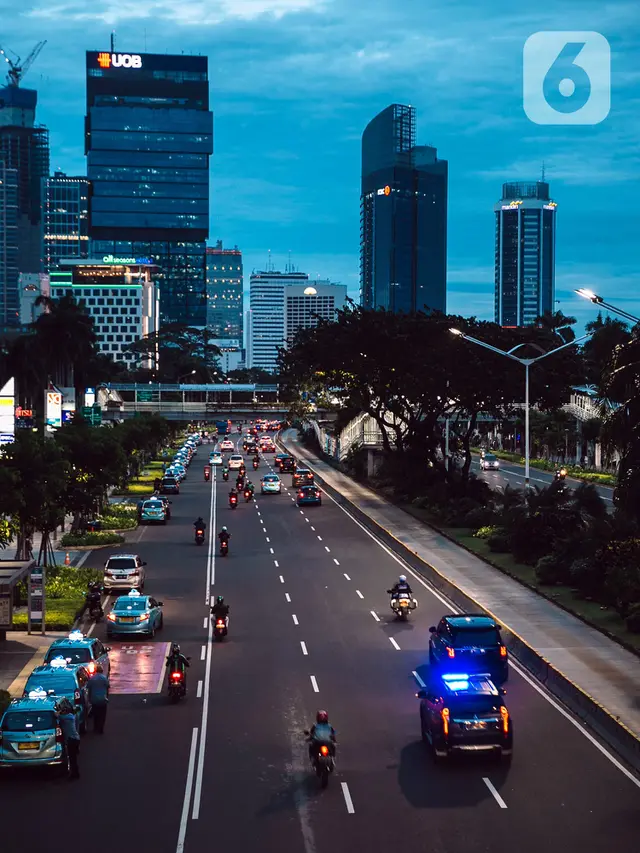 FOTO: Jalan Sudirman-Thamrin Jakarta Akan Ditutup pada Malam Tahun Baru