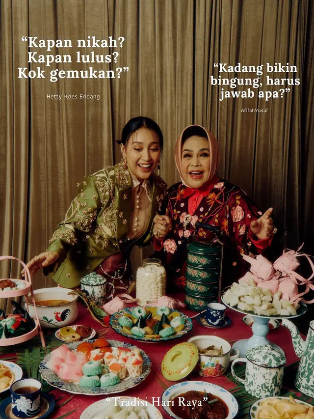 6 Potret Hetty Koes Endang dan Afifah Yusuf di Lagu 'THR', Kolaborasi Hangat Ibu-Anak