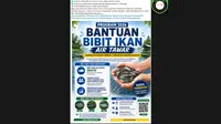 Cek Fakta: Tidak Benar Link Pendaftaran Bantuan Bibit Ikan Nila dan Lele Gratis 2026