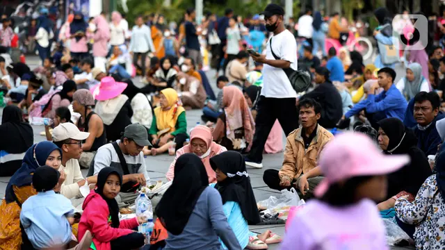 Libur Lebaran 2023, Wisatawan Padati Kota Tua