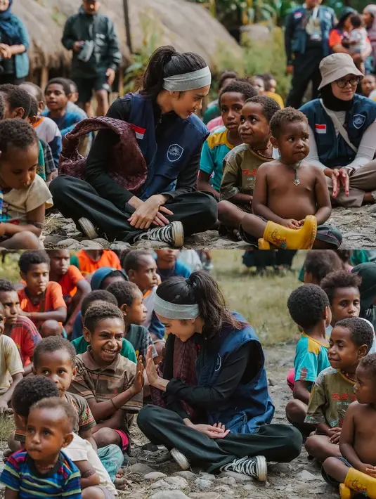 Melalui pengalaman ini, Azizah semakin kagum akan keindahan alam Papua dan keuletan masyarakatnya. Ia berharap dapat kembali mengunjungi Wamena dan berinteraksi lebih dalam dengan masyarakat setempat. Artis berusia 21 tahun ini ungkap jika masyarakat Papua mengajarkannya untuk menjadi pribadi yang lebih baik. Tak hanya itu, Papua membuka mata bahwa Indonesia punya banyak keindahan alam dan budaya yang luar biasa. (Liputan6.com/IG/@azizahsalsha_)