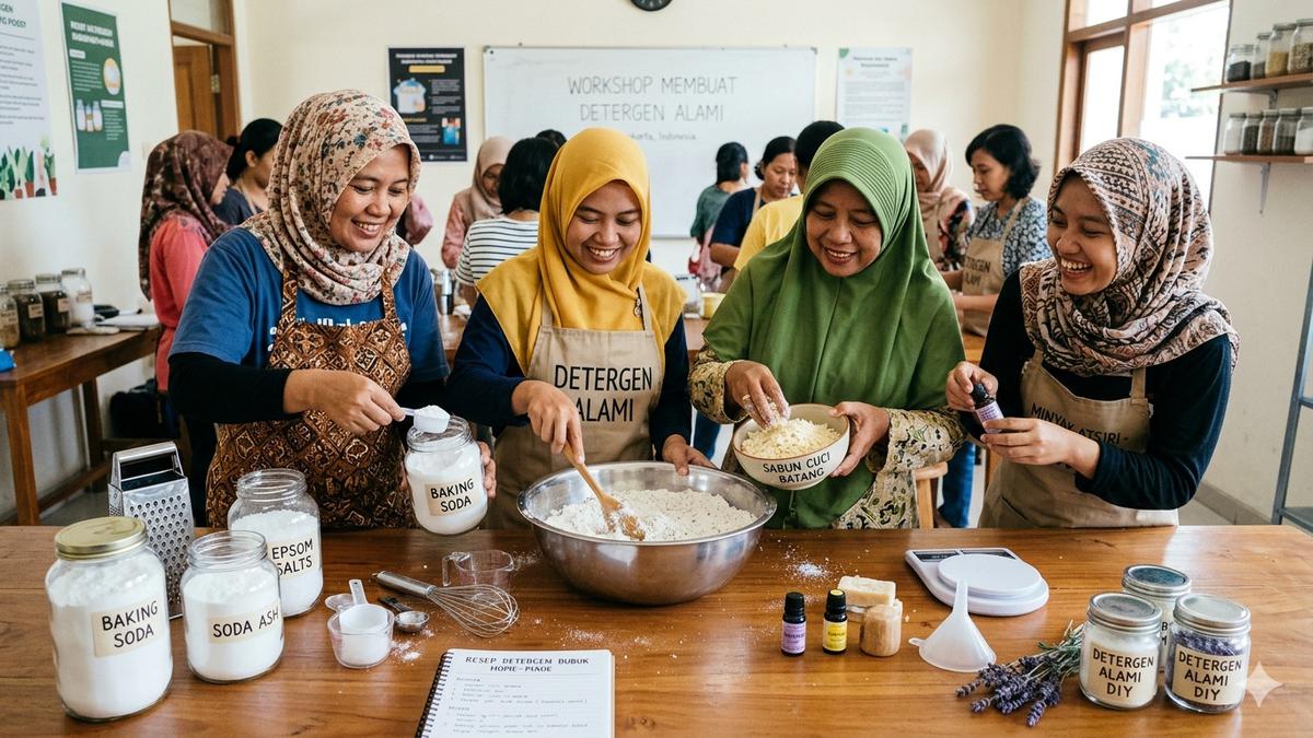 Cara Membuat Detergen Sendiri untuk Pencuci Piring di Rumah