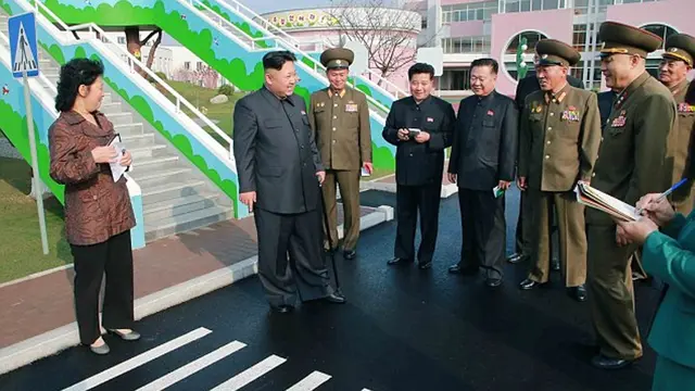 Kim Jong-un kunjungi panti asuhan