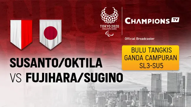 Ganda Campuran Hary Susanto/Leani Ratri Oktila vs Daisuke Fujihara/Akiko Sugino