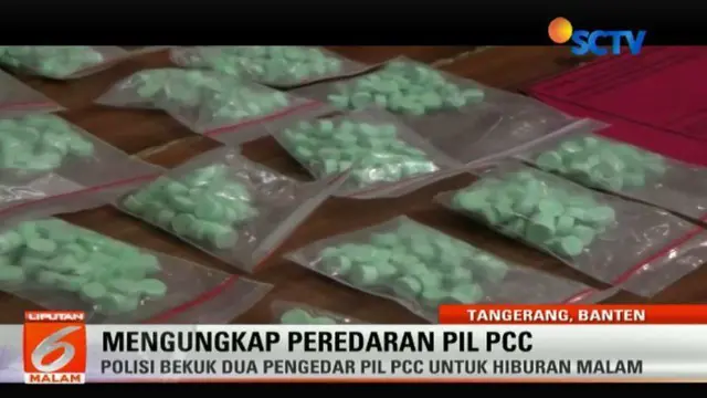 Selain pil PCC, dalam penggeledahan di kawasan Jakarta Barat polisi juga mengamankan zat ketamine seberat 600 gram.