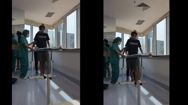 Jonathan Latumahina Mengunggah Video David Ozora Belajar Berjalan. Ingatan dan Memori Korban Penganiayaan Mario Dandy Disebut Jonathan Kembali seperti Bayi Gara-Gara Cedera Otak Berat yang Dialaminya (twitter.com/seeksixsuck)