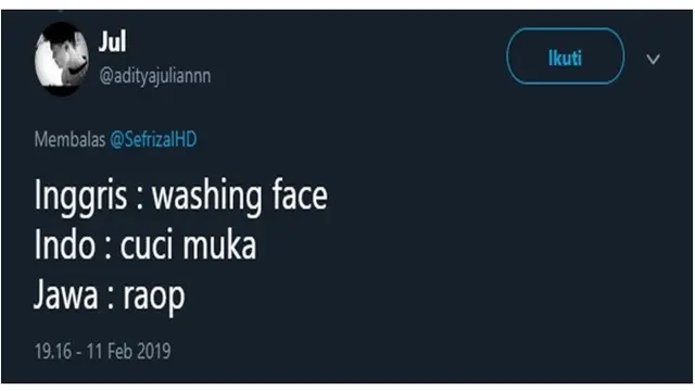 Bahasa Jawa Simpel
