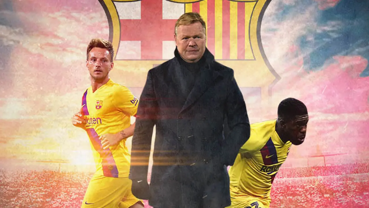 Barcelona FC - Ivan Rakitic, Ronald Koeman, Samuel Umtiti