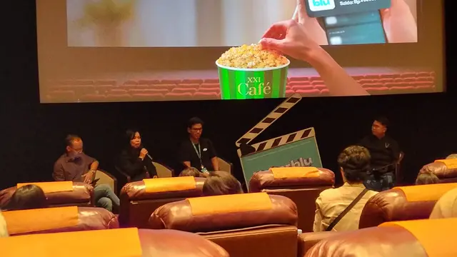 Kolaborasi Cinema XXI dan blu by BCA Digital