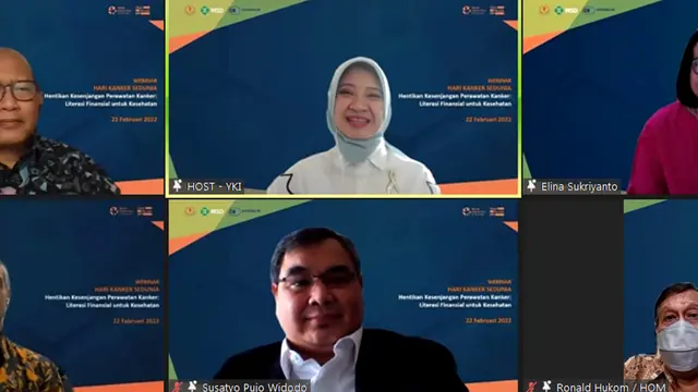 Webinar “Hentikan Kesenjangan Perawatan Kanker: Literasi Finansial untuk Kesehatan”