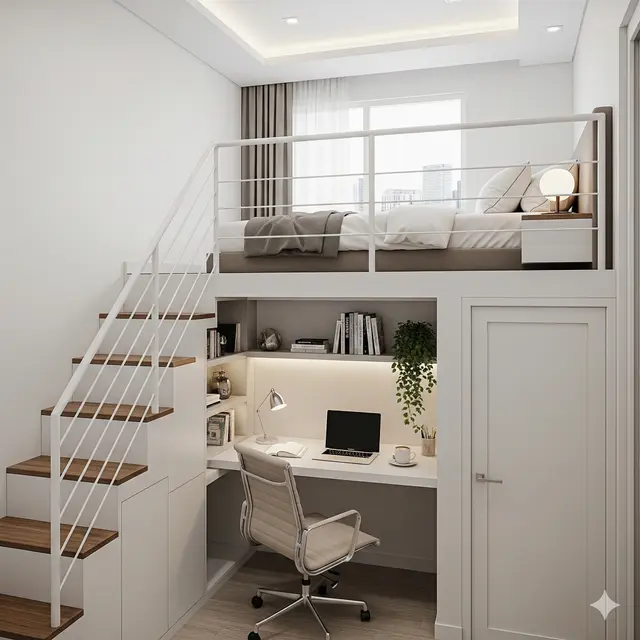 Desain Rumah Kecil di Pemukiman Padat Penduduk