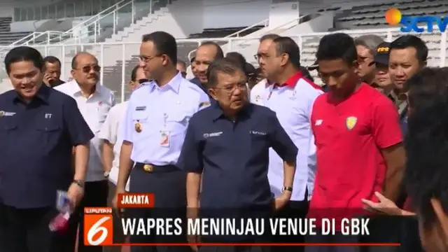 Secara keseluruhan, venue-venue di kawasan Gelora Bung Karno siap menyambut pesta olahraga multi event terbesar di Asia mendatang
