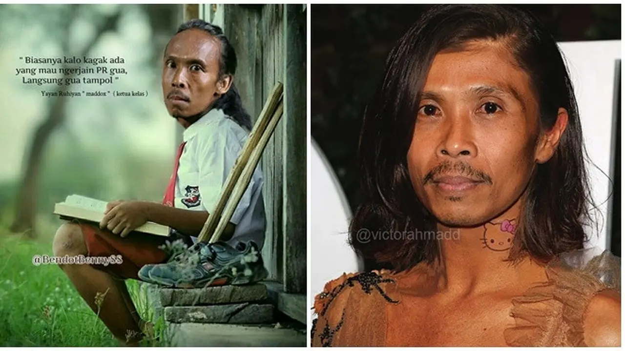 Editan Foto Yayan Ruhiyan Ini Bikin Susah Nahan Ketawa