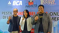 Konferensi pers Mayday Madness 2019 di Go-Work Menara Rajawali, Kuningan, Jakarta Selatan, 25 April 2019. (Liputan6.com/Asnida Riani)