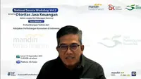 Deputi Direktur Direktorat Pelayanan Konsumen OJK di acara National Service yang digelar secara virtual bersama seluruh Frontliner MTF se-Indonesia.